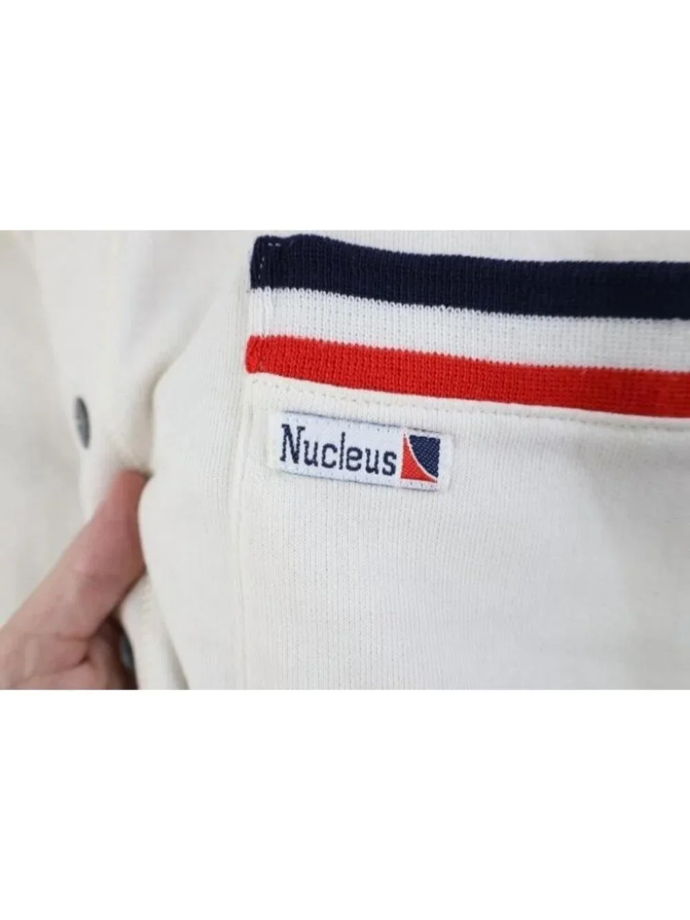 Vintage 90s Streetwear Mens Large Color Block Full Button Warm Up Track Jacket